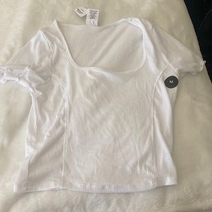 New with tags white T-Shirt :) Tillys